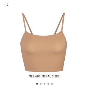 Skims Fits Everybody Strappy Back Cami in color Cherry Blossom. Size Medium